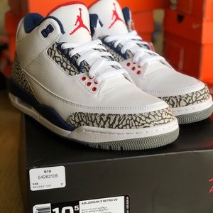 Air Jordan 3 retro OG true blue